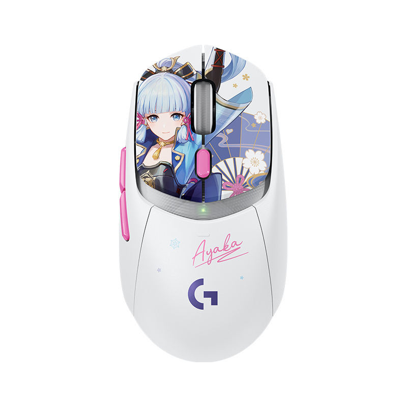 罗技(Logitech)G309无线蓝牙鼠标 原神联名定制版 联动神里绫华电竞小gpw轻量化宏编程笔记本电脑鼠标