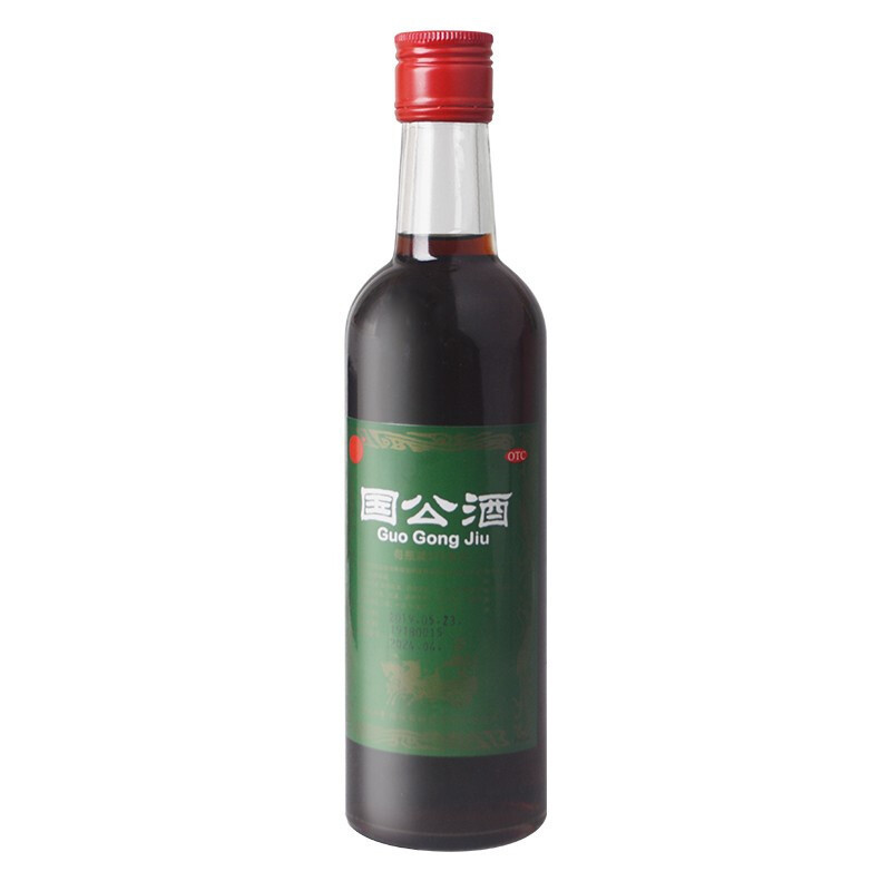 [5瓶装]同仁堂 国公酒375ml/瓶*5瓶 舒筋活络 关节疼痛、沉重、屈伸不利、手足麻木、腰腿疼痛 [药酒]