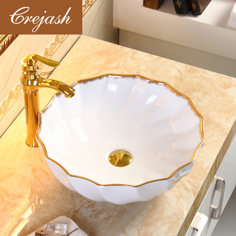 crejash东尼卫浴立柱盆洗脸盆陶瓷洗手盆洗面盆立柱式台上盆卫生间
