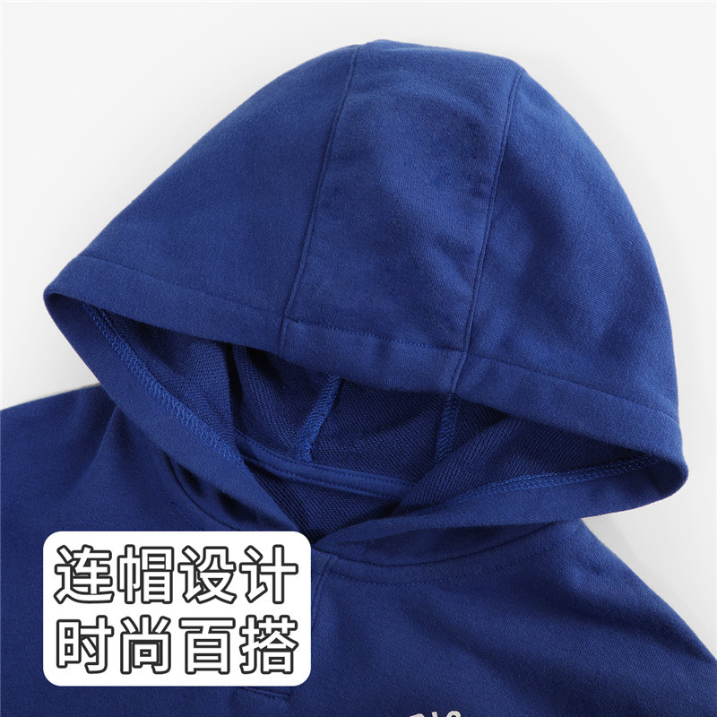 猫人童装薄款春秋男童卫衣套装儿童连帽衫休闲两件套冬季