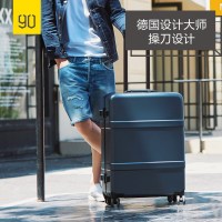 90分拉杆箱小米铝框旅行箱新款商务登机 拉杆箱男女潮万向轮密码行李箱子20寸登机箱24寸大容量密码箱