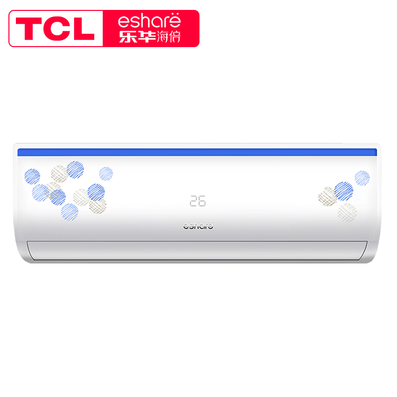 TCL空调 互联网子品牌 eshare乐华海倍KFRd-25GW/S13 正1匹 定速 冷暖 空调挂机