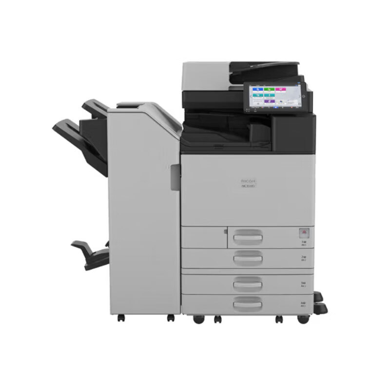 理光 IM C3510e3 A3彩色多功能数码复合机 主机+送稿器+四纸盒+1000页小册子装订器 GFKJDX高清大图