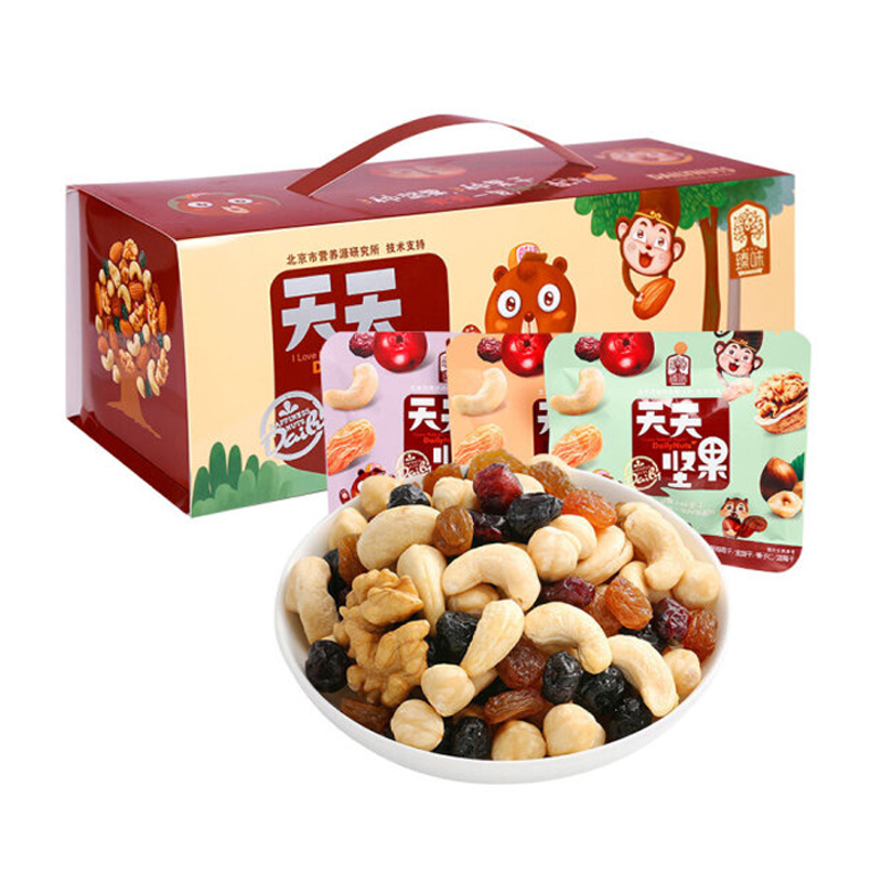 臻味(Delicious) 天天坚果405g森林三宝