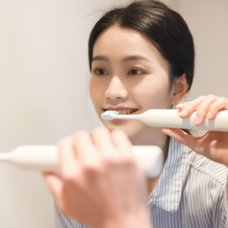 网易严选 日式和风声波式电动牙刷 电动牙刷头2支装 白色