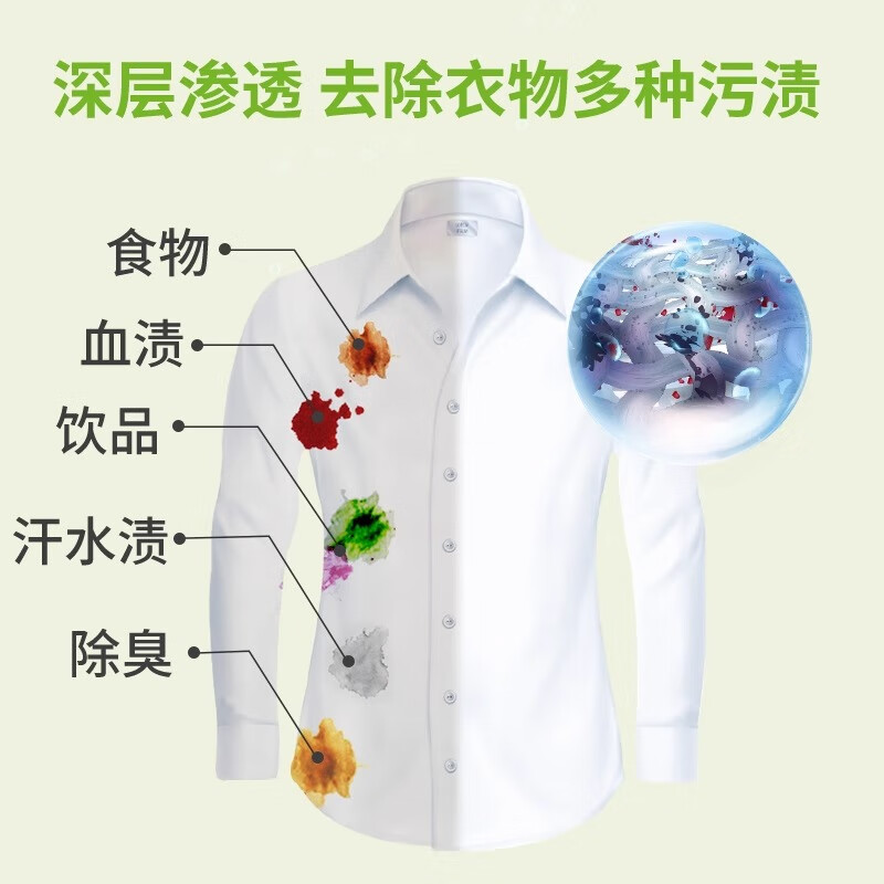 花王(KAO)彩漂剂1L彩色衣服通用去污渍去黄霉彩漂液衣物漂白水高清大图