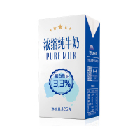 terun天润新疆 早餐牛奶盖瑞浓缩纯牛奶 125g*20盒.