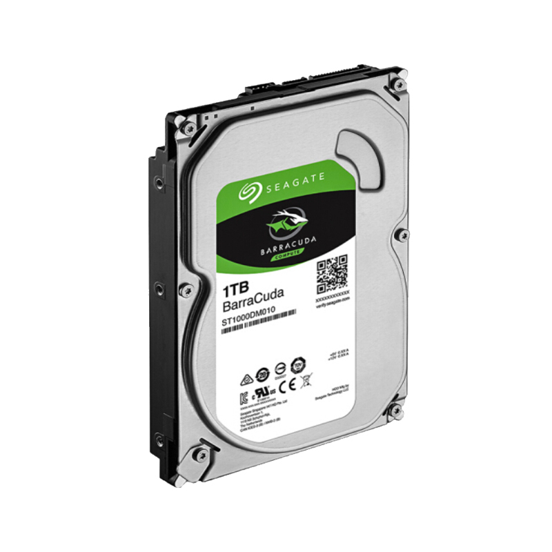 希捷(Seagate)ST1000DM010 1TB台式硬盘(1TB 64MB 7200RPM SATA接口)