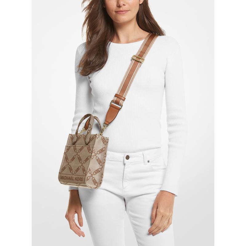 迈克·科尔斯(MICHAEL KORS)女士织物单肩包小巧便携可拆卸调节肩