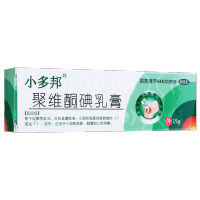 小多邦聚维酮碘乳膏15g*1支 化脓性皮炎,皮肤真菌感染,小面积程度较轻的烧伤烫伤 小面积皮肤黏膜窗口消毒