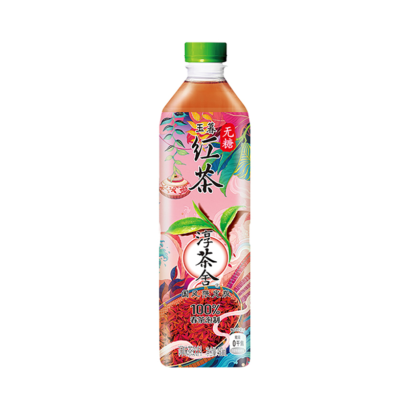 可口可乐淳茶舍玉暮红茶瓶装480ml