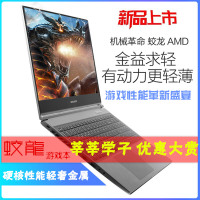 机械革命（MECHREVO）蛟龙 AMD 15.6英寸120Hz轻薄本游戏本笔记本电脑(六核R5-4600H 8G 512GB PCIE固态 GTX1650 4G独显)