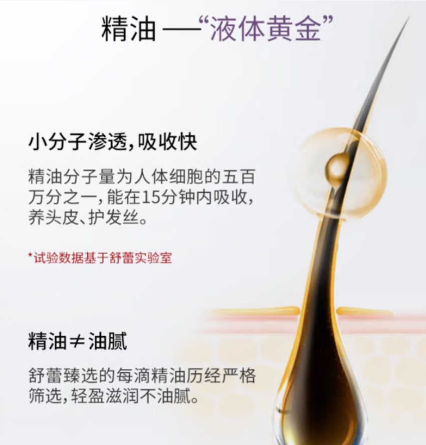 舒蕾 蚕丝保湿顺滑洗发露500ml 12瓶高清大图