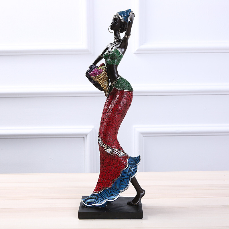 家居装饰田螺美女创意树脂工艺品个性办公家居摆件礼品金色