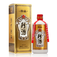 贵州珍酒珍品珍酒1975老酒 酱香型白酒53度500ml*6瓶整箱