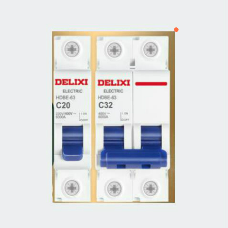 德力西空气开关 DZ47升级家用电闸1P20A2P小型断路器短路保护 25A 1P