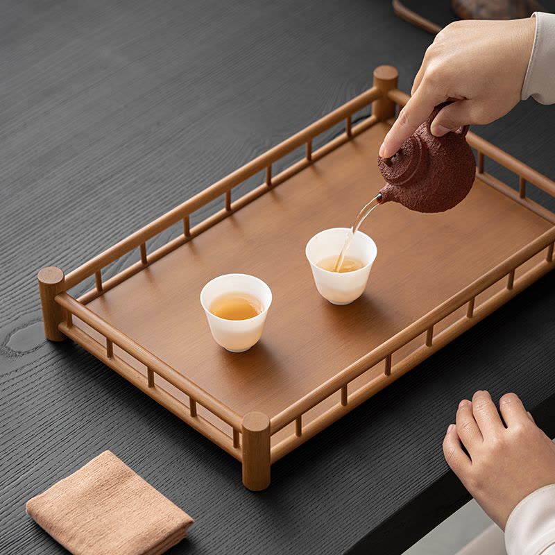 苏氏陶瓷(SUSHI CERAMICS)知雅收纳盘茶叶茶具收纳盒茶具配件图片