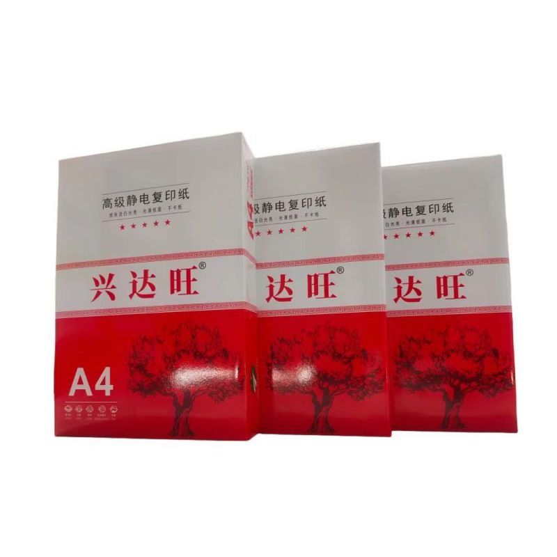 宣皇 兴达旺A3打印纸80g 500张/包复印纸电脑打印纸办公用品白纸草稿纸兴达旺A3 80G 4包/箱