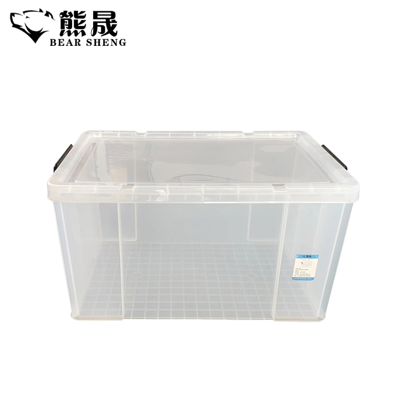 熊晟 储物箱 收纳箱Z70升透明/个高清大图