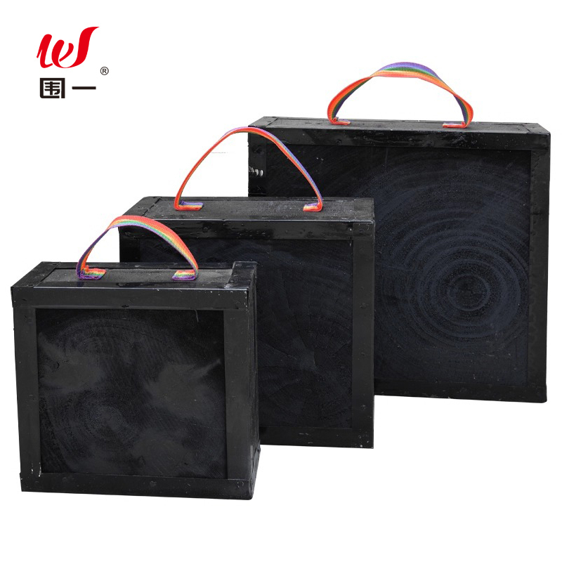 围一 加箍油浸垫木 40*40长*15CM 块高清大图