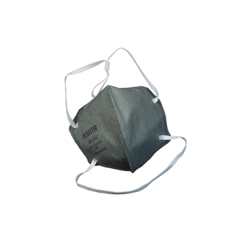 世达(SATA)自吸过滤式防颗粒物呼吸器(KN95折叠活性炭 口罩)HF0204C(50只/盒)
