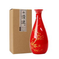 塔牌特型黄酒清涟出彤 12度 500ml 瓶装 半干型 手工酿造黄酒(2瓶配1个礼袋)