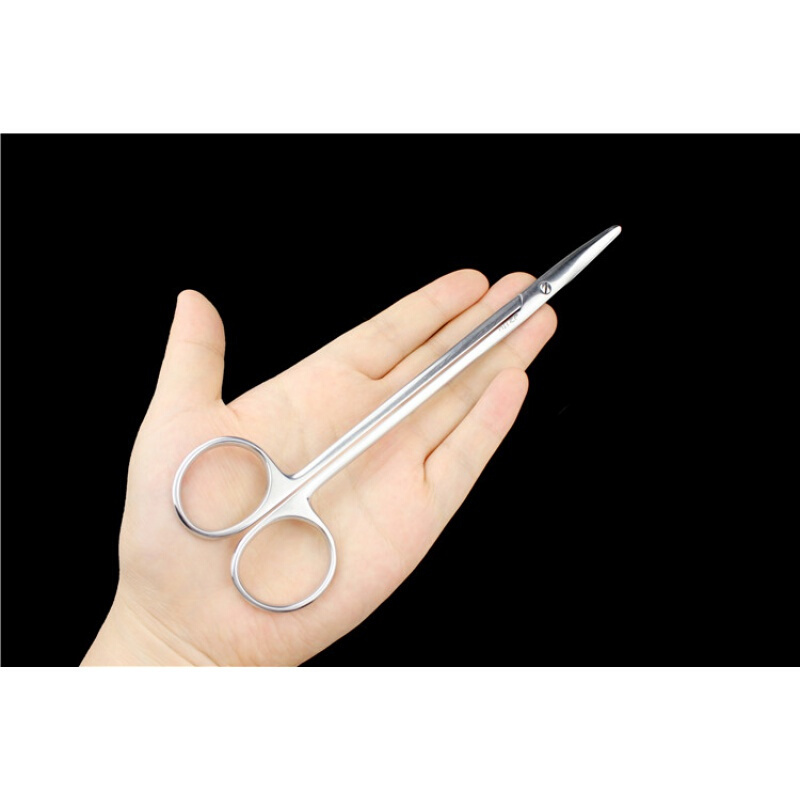 huatrau上海医疗器械厂jz金钟手术器械弯头综合组织剪刀甲状腺h1p0201