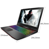 机械革命（MECHREVO）X2系列（i5-8300H 16G内存1TB+128GB固态 GTX1050Ti-4G独显） 15.6英寸定制版电竞游戏本大屏本学生本吃鸡本笔记本电脑