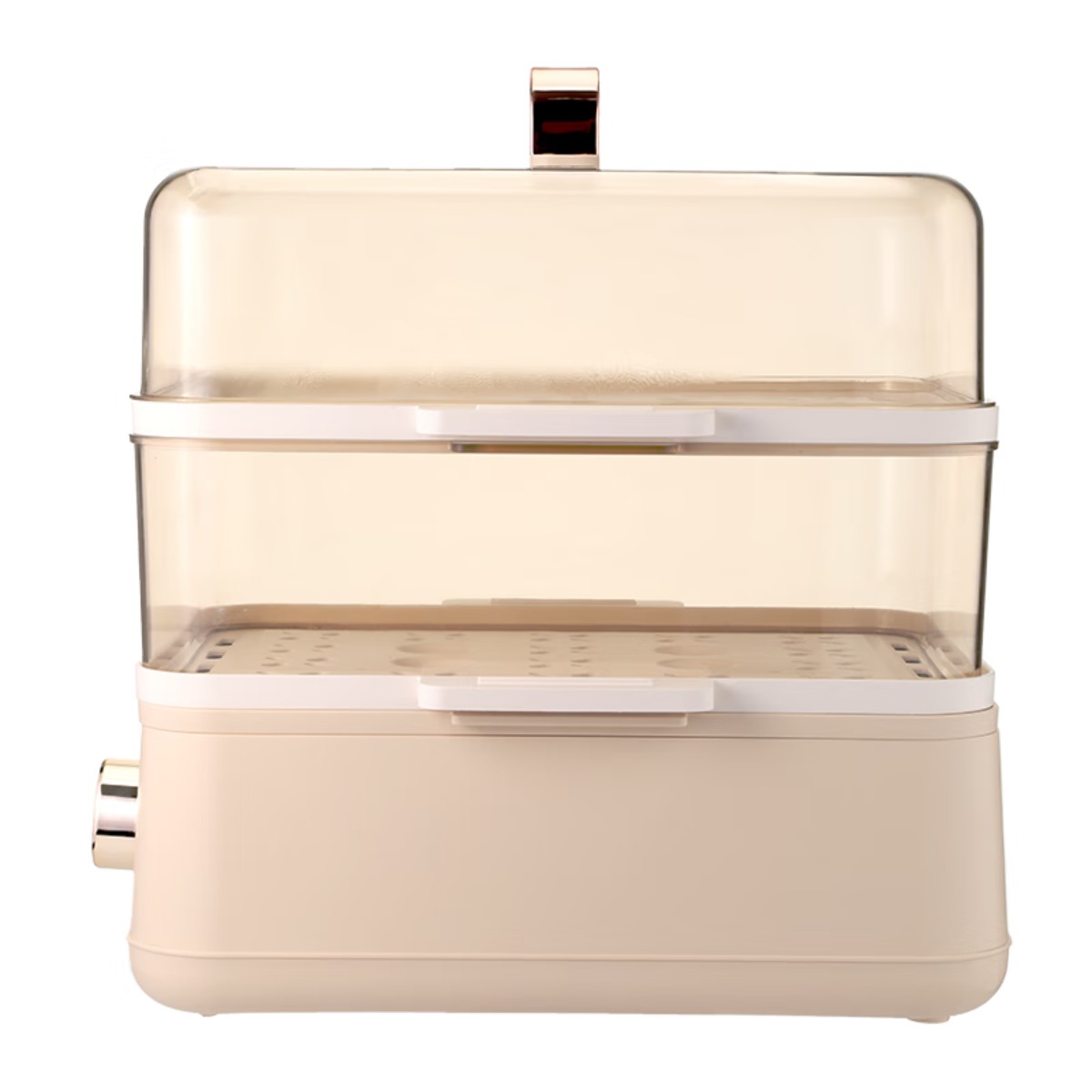 (膳魔师)多功能锅家用电锅蒸包子锅电热锅(电蒸锅)1200W EHA-4411A可团购 EHA-4411A香槟金高清大图