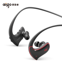 爱国者（aigo）运动无线蓝牙耳机601 跑步mp3插卡可接电话双耳耳塞入耳脑后挂耳式华为OPPO苹果一体式健身男女