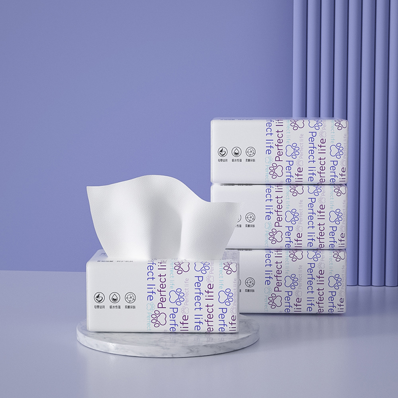 艾逸瑶选 原生木浆完美生活亲肤软抽纸360张8包 170*140mm AYYX038-8高清大图