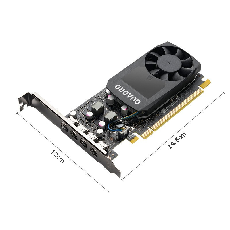 丽台(LEADTEK)NVIDIA Quadro P1000 4G GDDR5 专业图形显卡