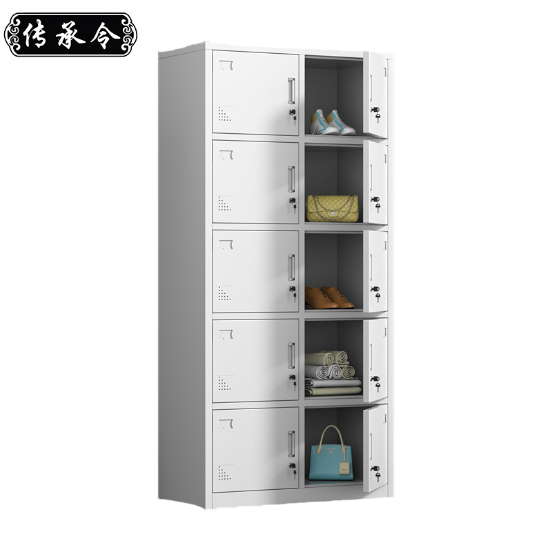 传承令 钢制鞋柜 900*450*2000 个高清大图