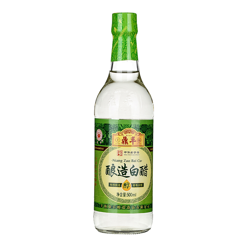 上海鼎丰 酿造白醋500ml 100%酿造 自然清香 不添加防腐剂