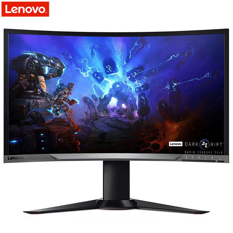 联想(Lenovo)拯救者 Y27F 27英寸曲面 高端显示器 1800R曲面游戏电竞显示器 HDMI/DP/USB