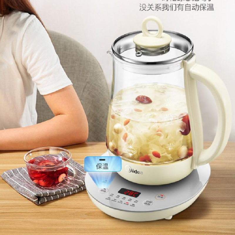 美的 Midea家用保温电水壶预约恒温多功能花茶银耳汤GE1511a