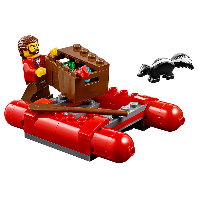 LEGO 乐高 City城市系列 激流追击 60176 5-12岁 塑料玩具 100-200块