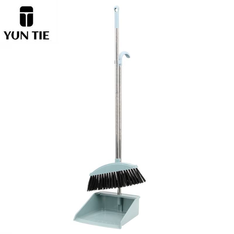 蕴铁扫把簸箕套装浅蓝/套 蓝色