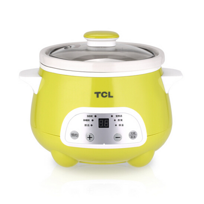 TCL顿悟养生煲TG- GJ151A天然白瓷胆24小时智能预约1.5L容量