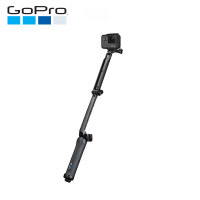 GoPro 3-Way(三向)手柄摇臂或三脚角架自拍杆 黑色 运动摄像机配件云台