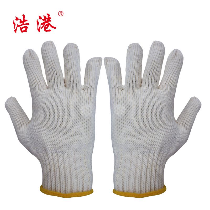 浩港 线手套(60g棉质纱手套)均码 副图片