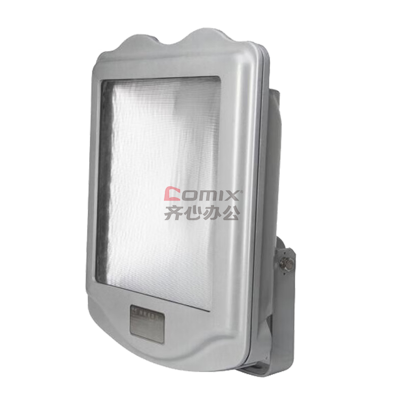 熠飞 EF6105 400W IP65 220V 暖色3000K 卤素灯 防水防尘灯 防眩泛光灯 个 银色_