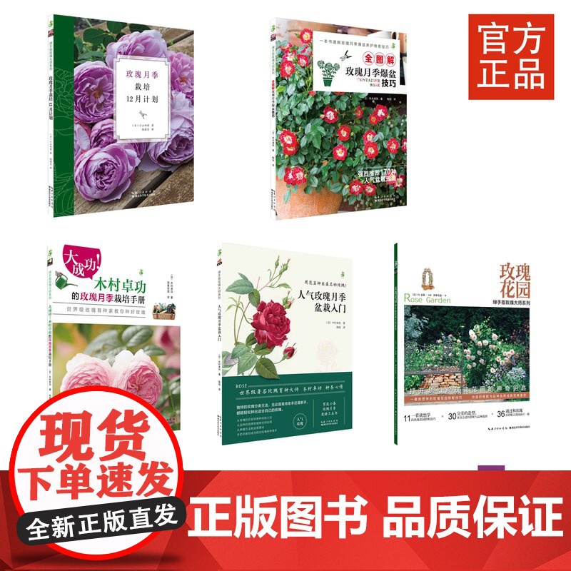 玫瑰大师系列(5本)高清大图