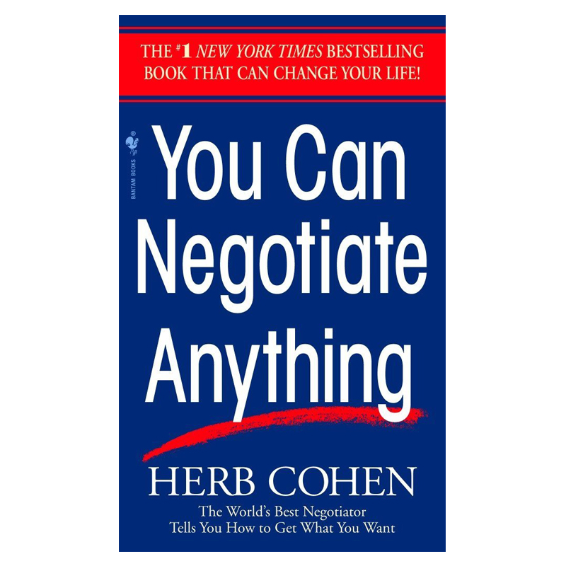 [正版]谈判无处不在 英文原版 You Can Negotiate Anything 赫布科恩 经管书 谈判宝典高清大图