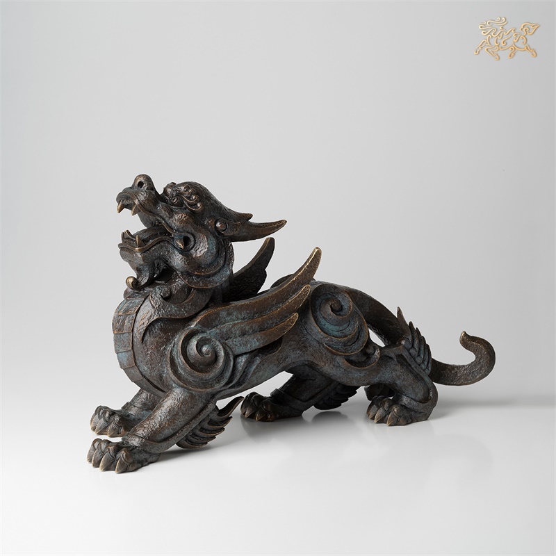 美帮汇全铜摆件 《貔貅之亨通》铜工艺品 家居饰品 摆件高清大图