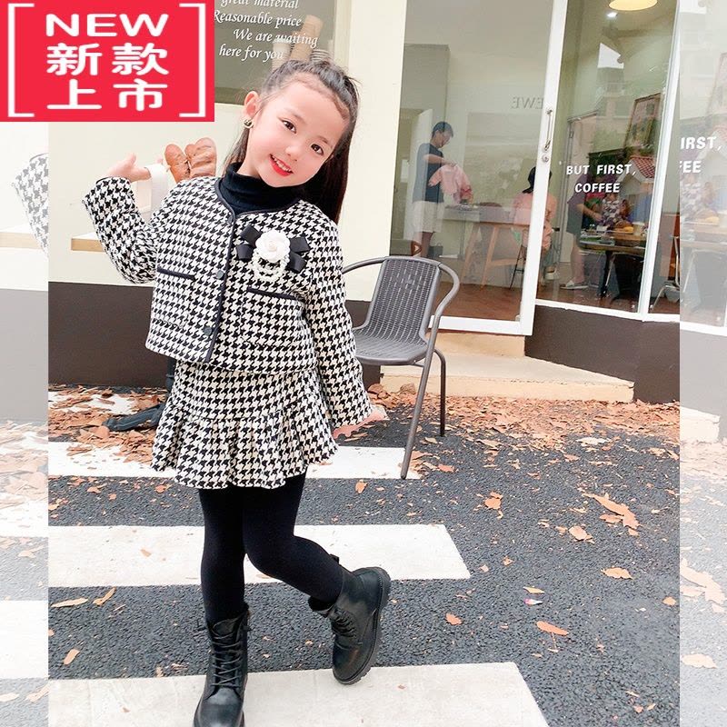 可莉允Amybaby女童马丁靴儿童靴子皮鞋贴皮亲子鞋2022新款炸街小童皮靴图片