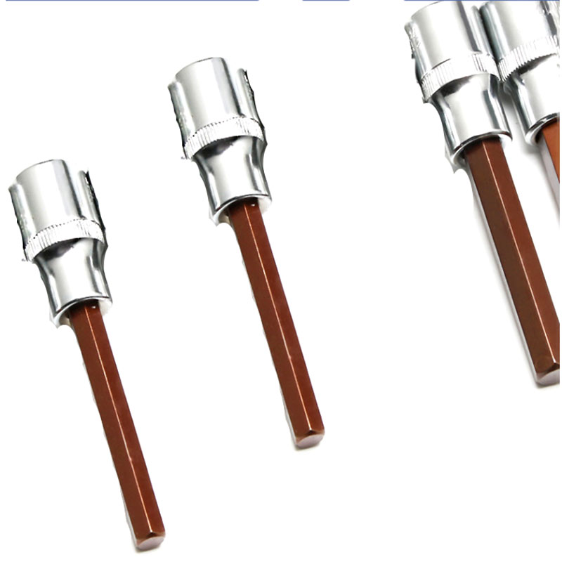 100mm长六角旋具套筒 h19