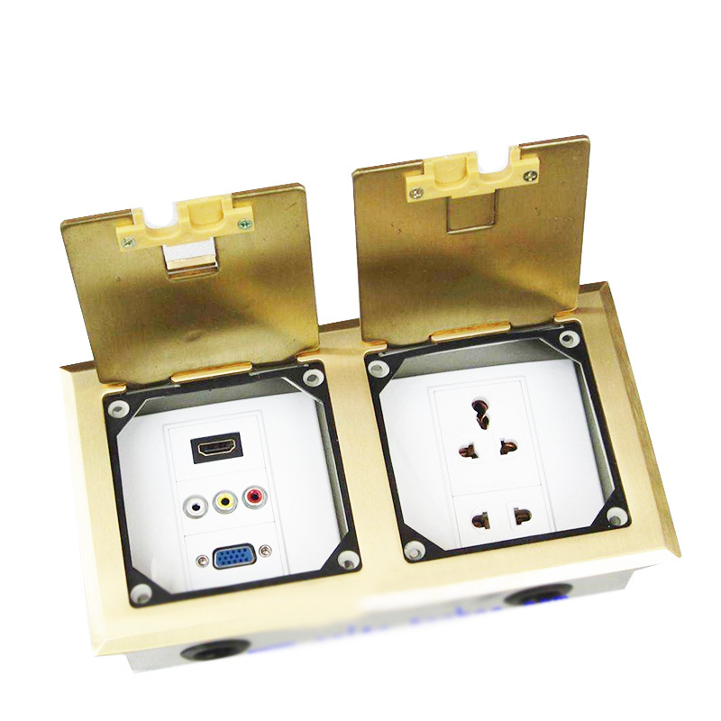 金穗慧采 6741 国产 地插 HDMI*1、莲花RCA音频*1 一个装
