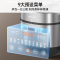 九阳电压力煲Y-60IHS100 双胆304不锈钢内胆+铁釜 1200W IH加热