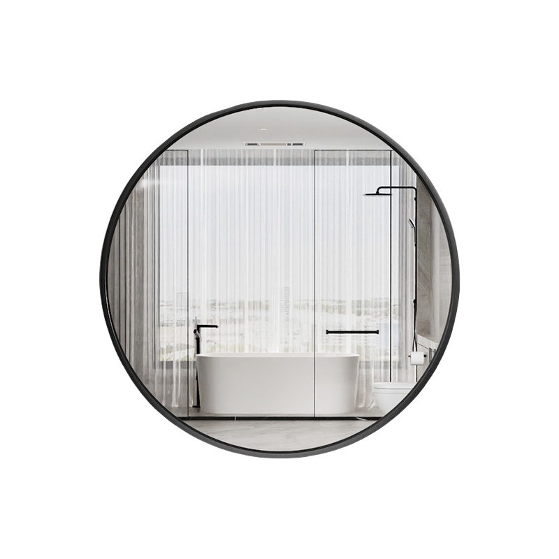 豪派伦浴室镜圆镜个高清大图